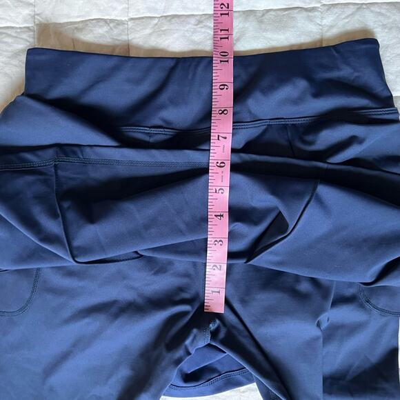 Renwick Navy Performance Pleated Skirted Leggings Golf Tennis Preppy - Small - Picture 7 of 10
